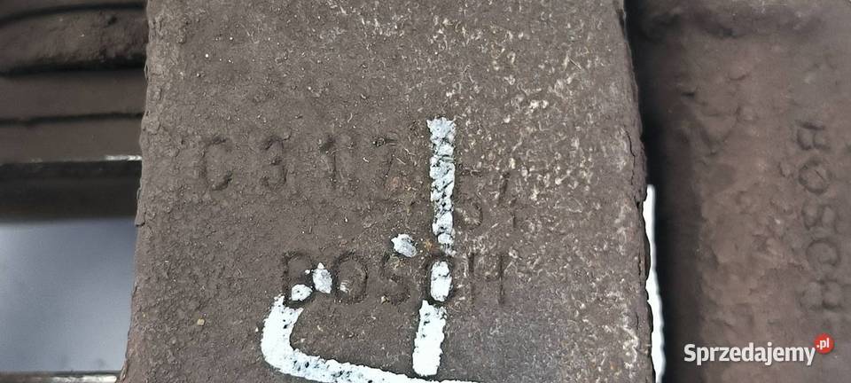 ZACISK HAMULCOWY PRZÓD PRAWY PEUGEOT 307 Lipno