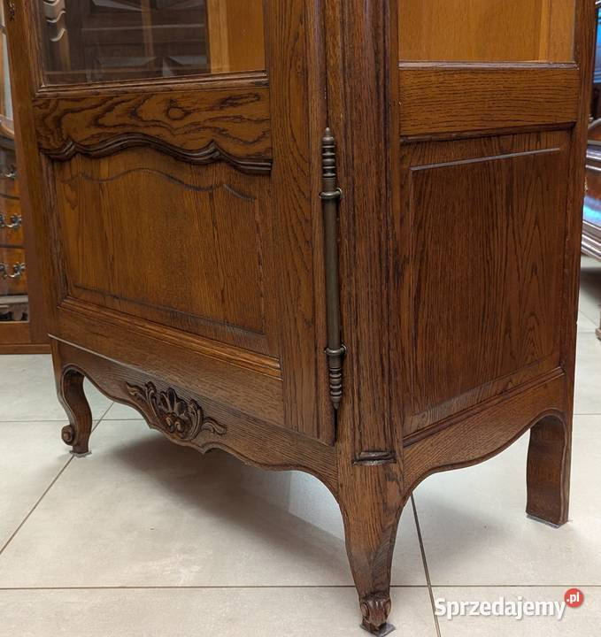 ładna witrynaserwantka ludwikowska dąbsklep Meble