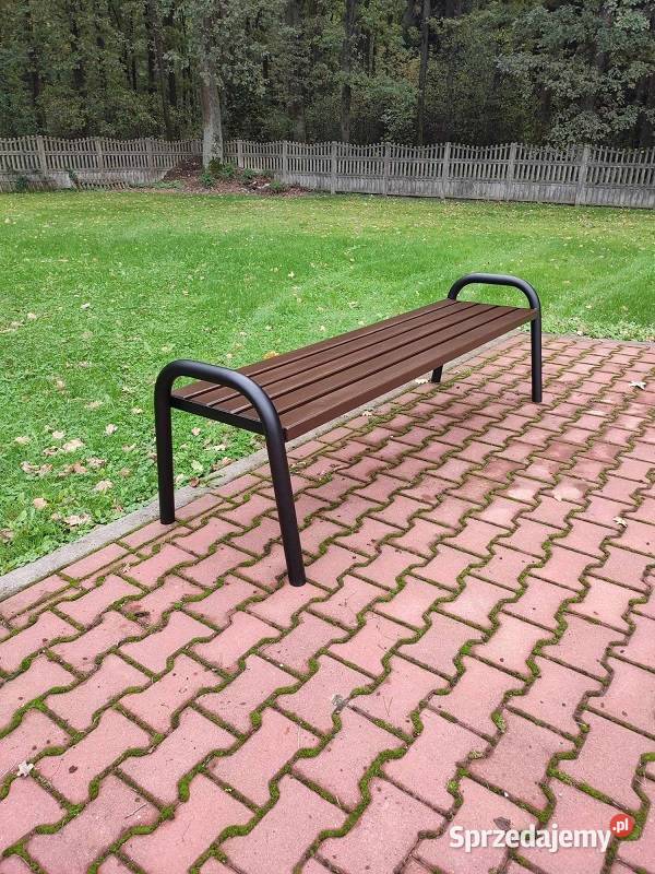 Ławka Parkowa Ogrodowa Miejska stalowa loft bez lubelskie Lublin sprzedam