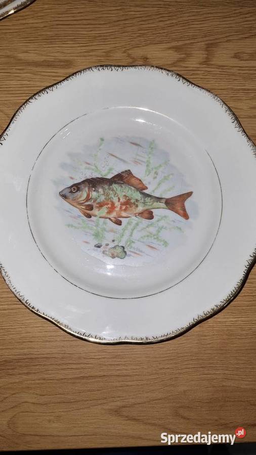 Serwis Rybny Porcelana Francuska wielkopolskie Wola Podłężna sprzedam