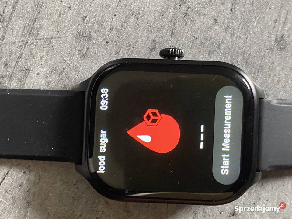 Smartwatch H9 Pro Nowy czarna stalowa małopolskie