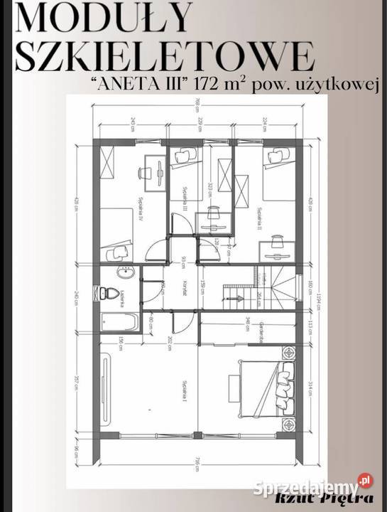 Na sprzedaż dom MODUŁ SZKIELETOWY Włocławek