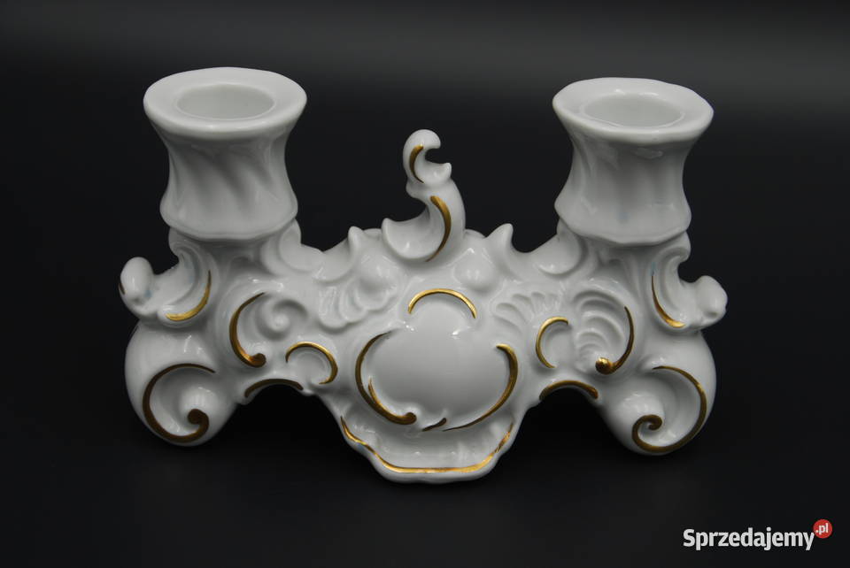 Porcelanowy świecznik Wallendorf Poznań sprzedam