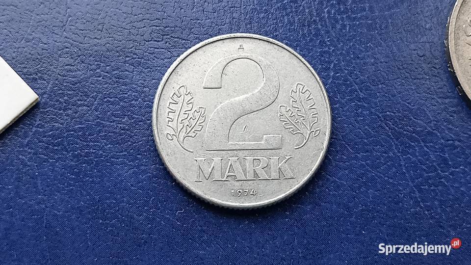 Stare monety 2 marki 1974 Niemcy Lesko
