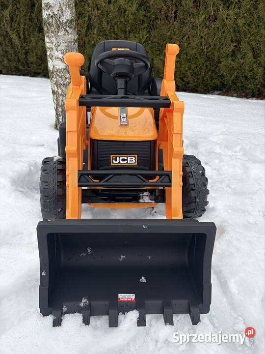 Koparka na akumulator traktorek zabawka dzieci