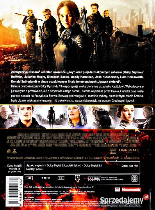 IGRZYSKA ŚMIERCI KOSOGŁOS 1 2 DVD KS lektor