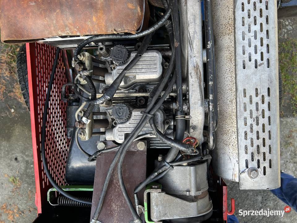 Traktorek Agria 4800 24 Diesel z pługiem i Rolnictwo podkarpackie Dębica