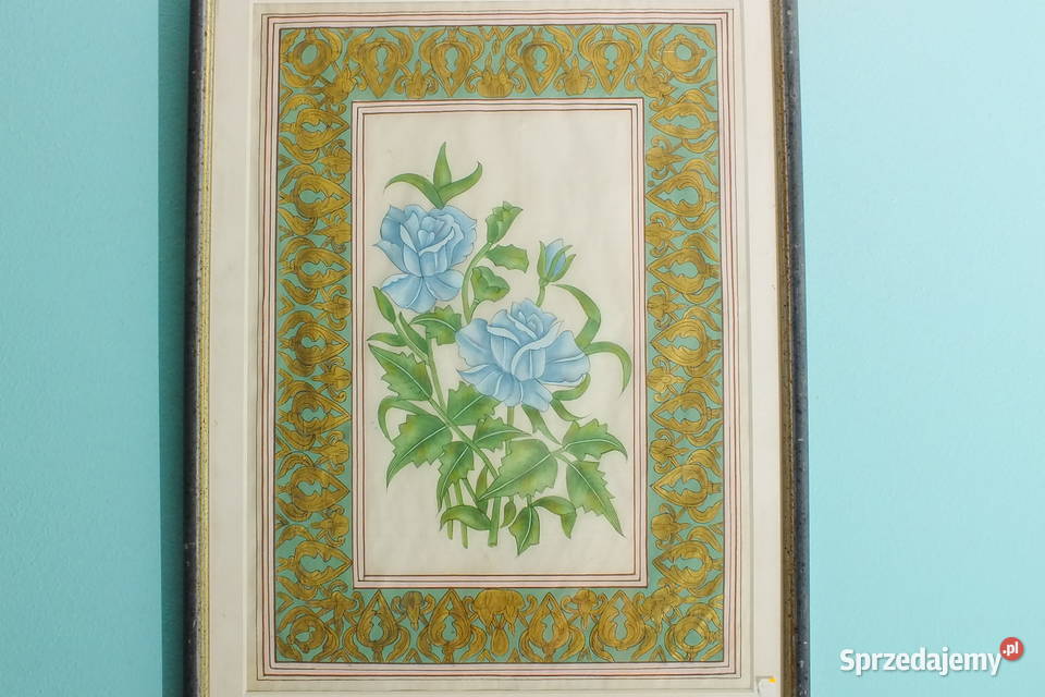 Obraz malowany na jedwabiu Lubin