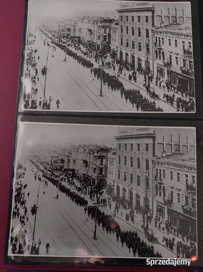 Zdjęcia z marszałkiem Piłsudskim Żory sprzedam