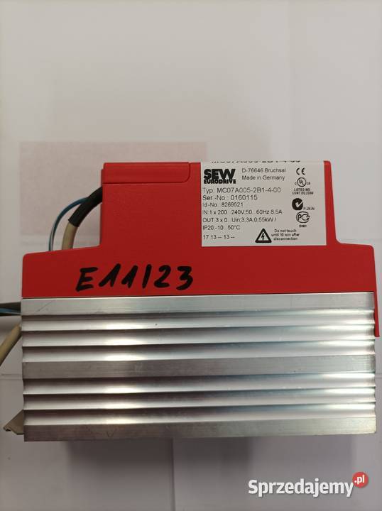SEW Eurodrive Movitrac MC07A0052B1400 dolnośląskie Jelenia Góra
