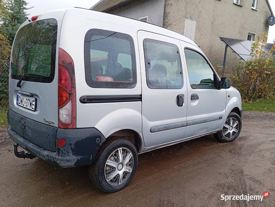 Renault Kangoo 14 benz 5os hak Salon Polska elektryczne lusterka dolnośląskie Wałbrzych