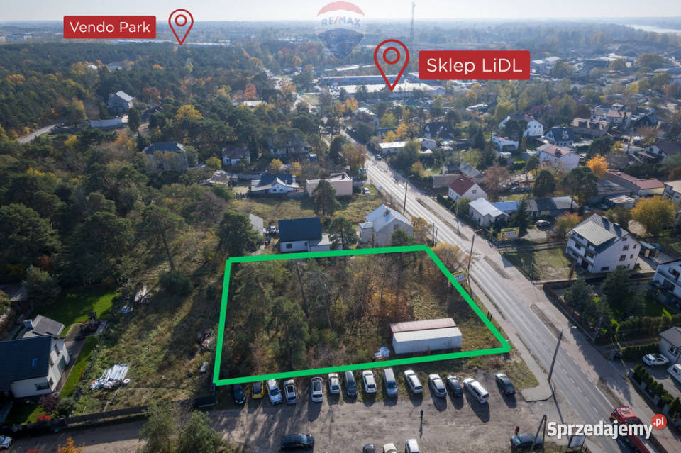 Otwock działka usługowomieszkaniowa 35m