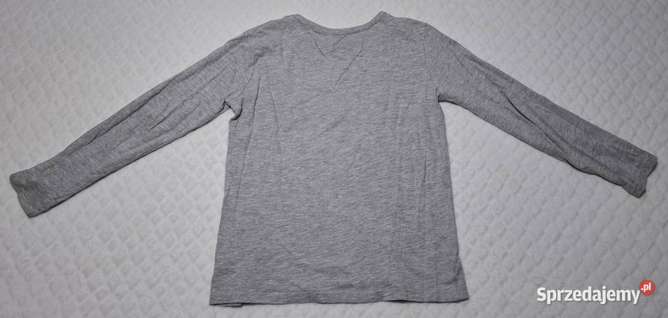 Koszulka długi rękaw chłopięca szary melanż Czeladź