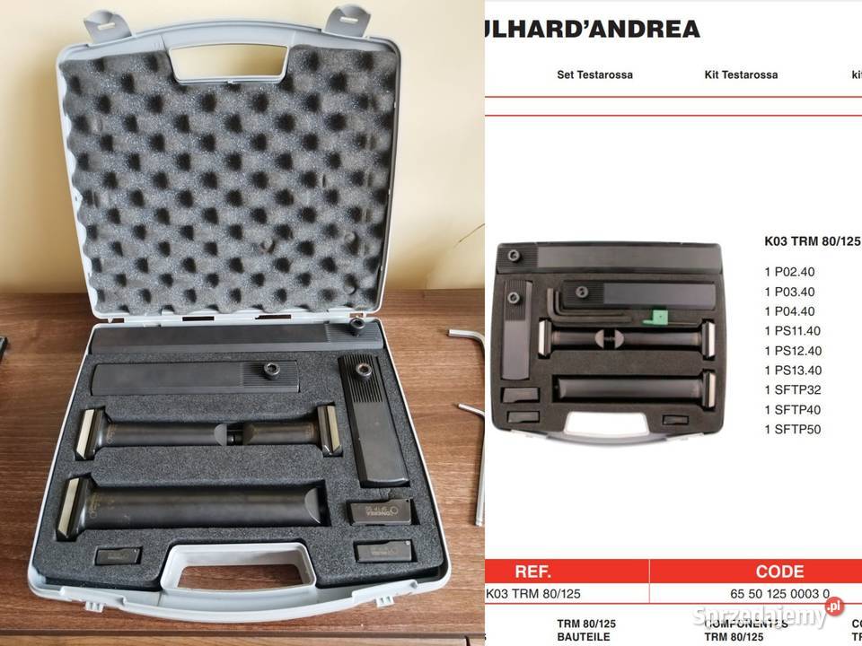 Wytaczadło DAndrea TESTAROSSA 3641036500 0002mm lubelskie