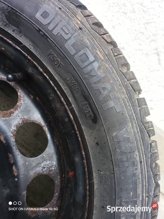 Felgi stalowe 16 5x112 z oponami 20555 Opony i felgi Baćkowice