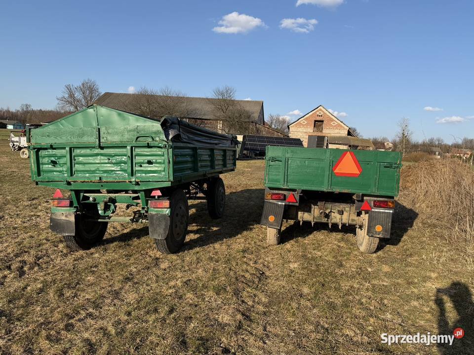 Zestaw Przyczep Sanok d35 Sam 5t lubelskie Średnie Duże