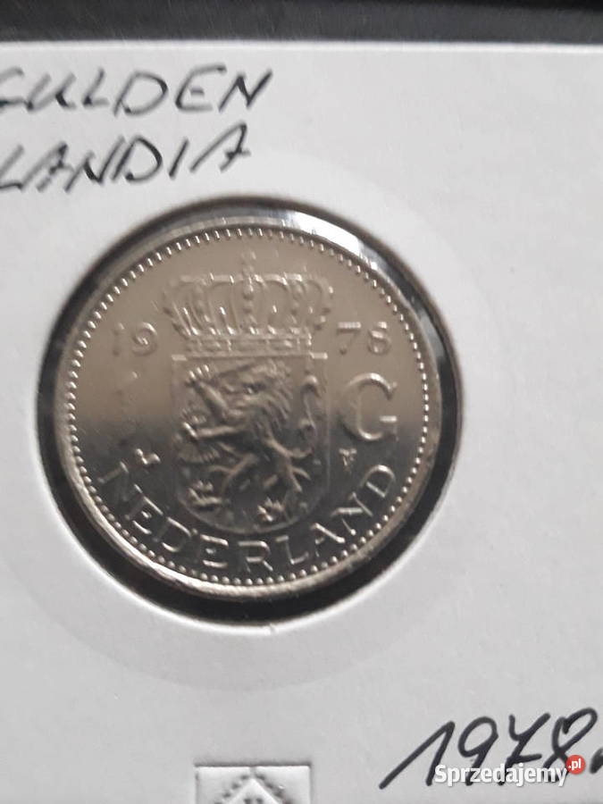 1 Gulden Holandia 1978 r Konin