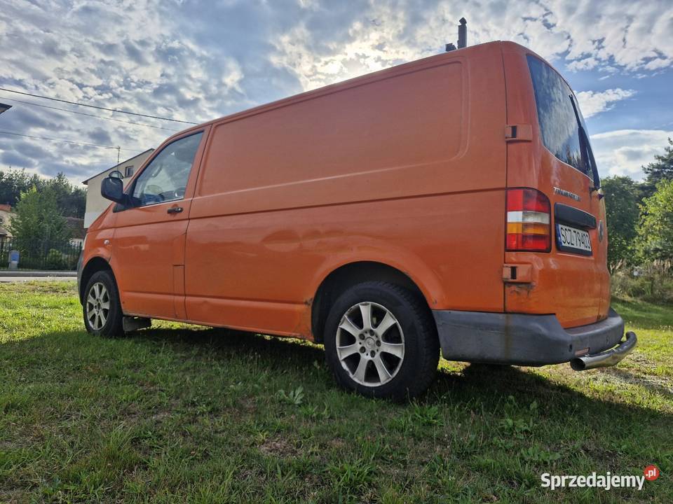 VW T5 Transporter 19TDI 2009r zarejestrowany Rok produkcji 2009 Konopiska