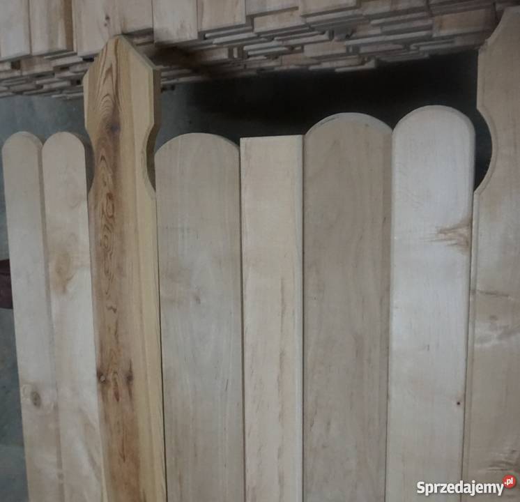 Sztachety drewniane sztachety ogrodzeniowe Drzewce