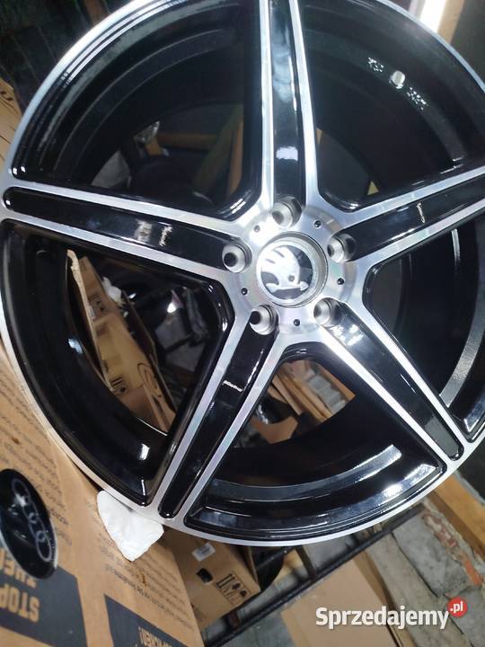 F375Alufelgi Nowe 19 5x112 Et45 Vw Skoda Audi Średnica 19" Bąków