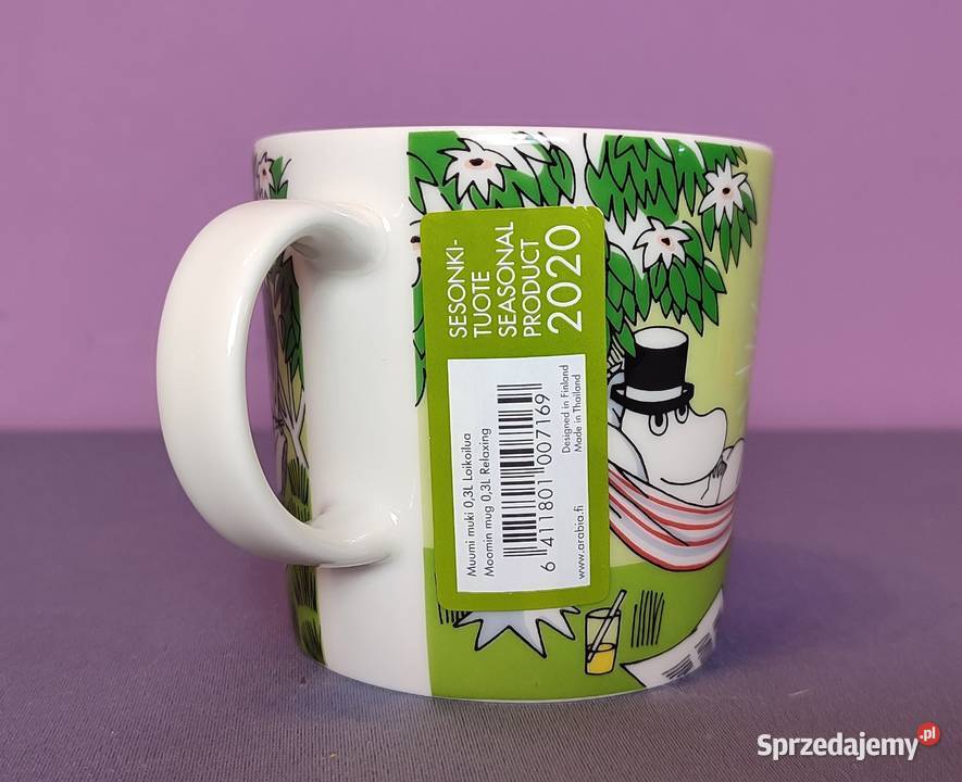 Muminki KUBEK Moomin Arabia Finland LATO 2020 Kubki Jasień