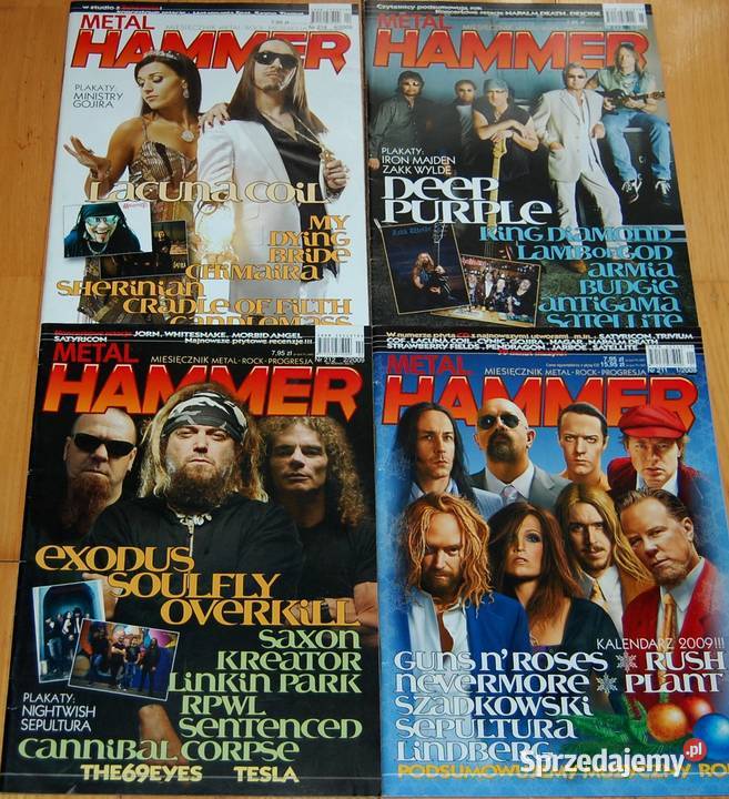Magazyn Muzyczny Metal Hammer Zielona Góra sprzedam