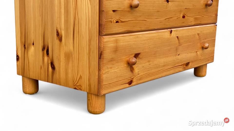 Komoda sosnowa 7 szuflad szafka Gryfice