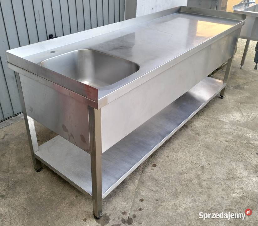 Zlew gastronomiczny 1komorowy 210x70x85 Gastronomia Słupia Kapitulna