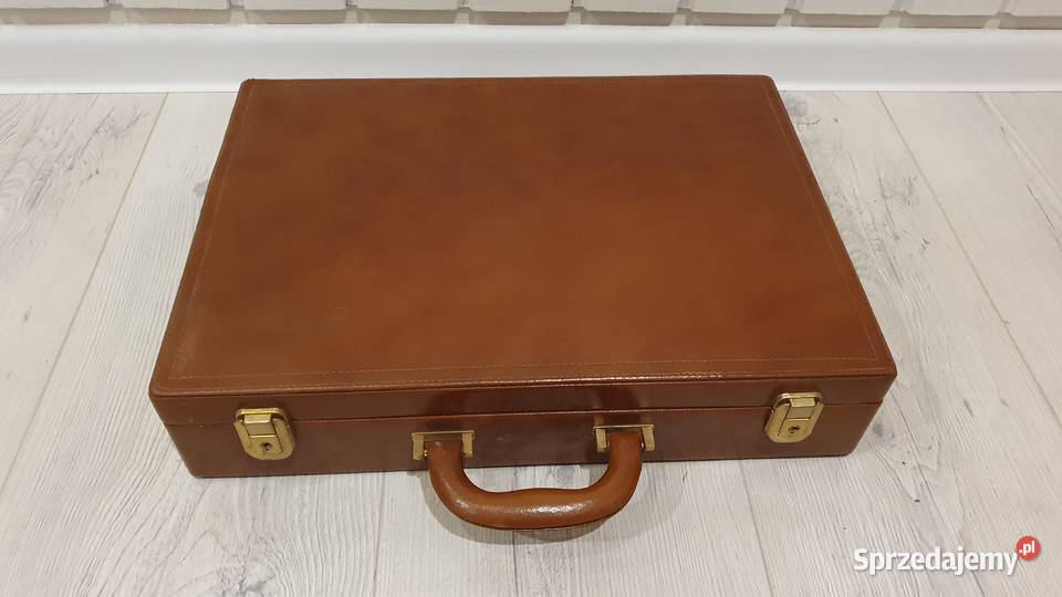 Walizka skórzana 45x33x10 Łódź