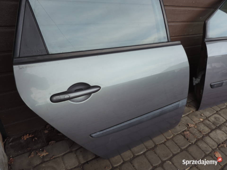 DRZWI PRAWE TYLNE RENAULT SCENIC 2 GRAND NV603 Części samochodowe Nowy Sącz
