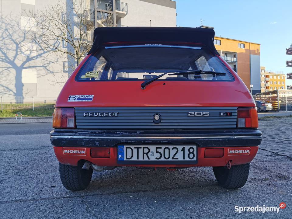 Sprzedam Peugeot 205 GT dolnośląskie
