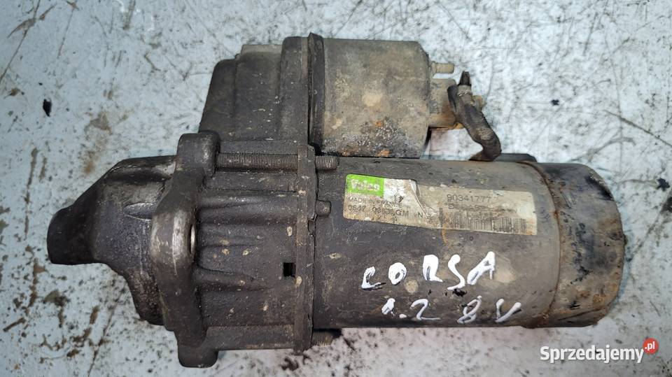 Rozrusznik Opel Corsa 12 8v 90341777 osobowe Pozostałe Łagów