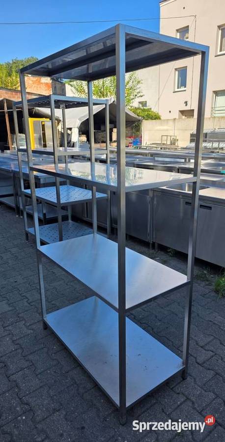 Regał Gastro Magazynowy 4 Półki 10050180 M1799 N Nowe Skalmierzyce