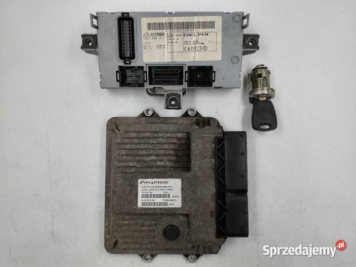 Sterownik Silnika Fiat Doblo 13 JTD 51843352 MJD osobowe Wyszków