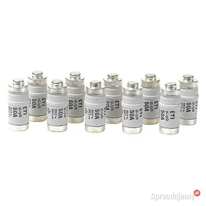 bezpieczniki Neozed TYTAN 50A D02 12 sztuk Zamość