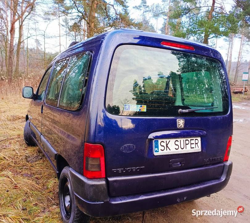 PEUGEOT PARTNER klimatyzacja opłaty na się światła przeciwmgłowe Mysłowice sprzedam