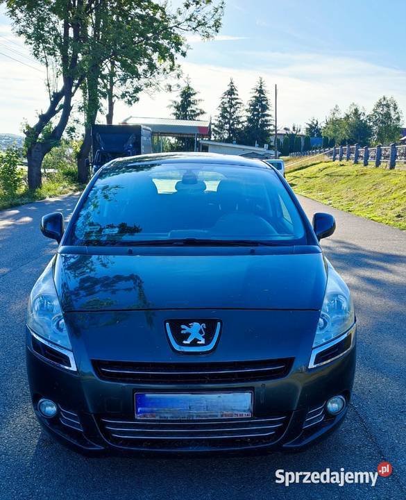 Ładny nie zgnity Peugeot 5008 16 benzyna LPG centralny zamek Domaradz
