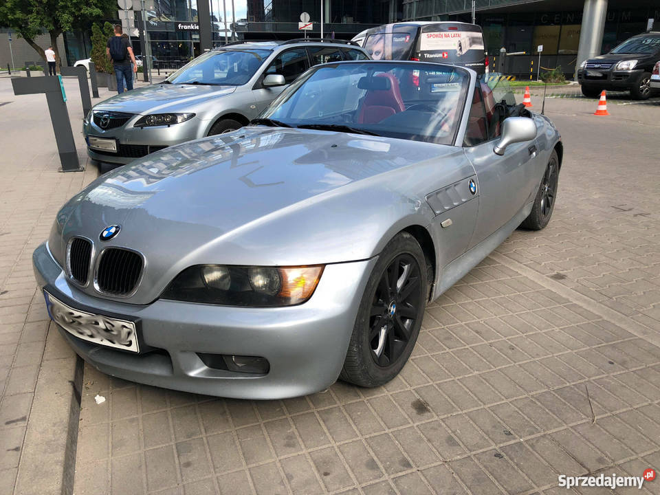 BMW Z3 Cabrio 1997 19 beznyna 140 Zarejestrowany w Polsce Warszawa sprzedam