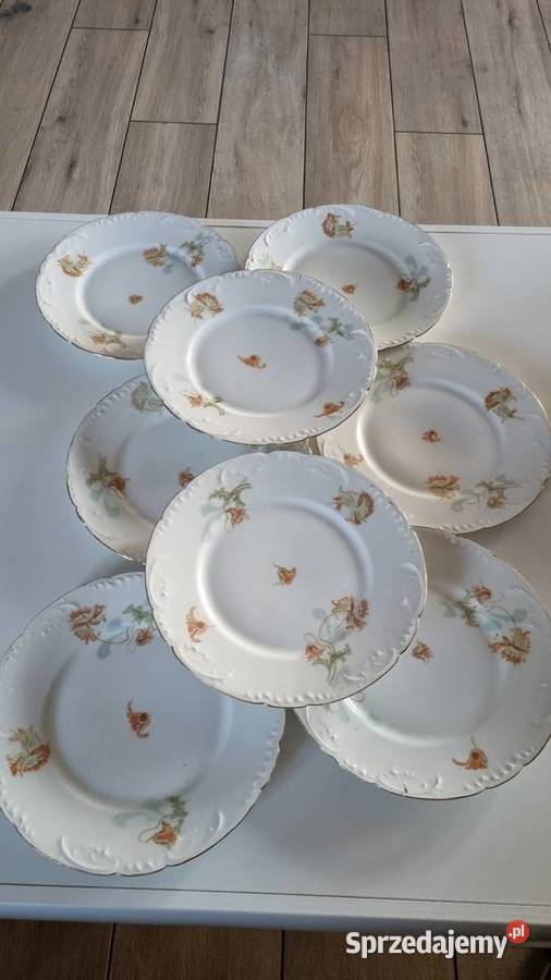 Talerze Deserowe Płaskie Wola Podłężna