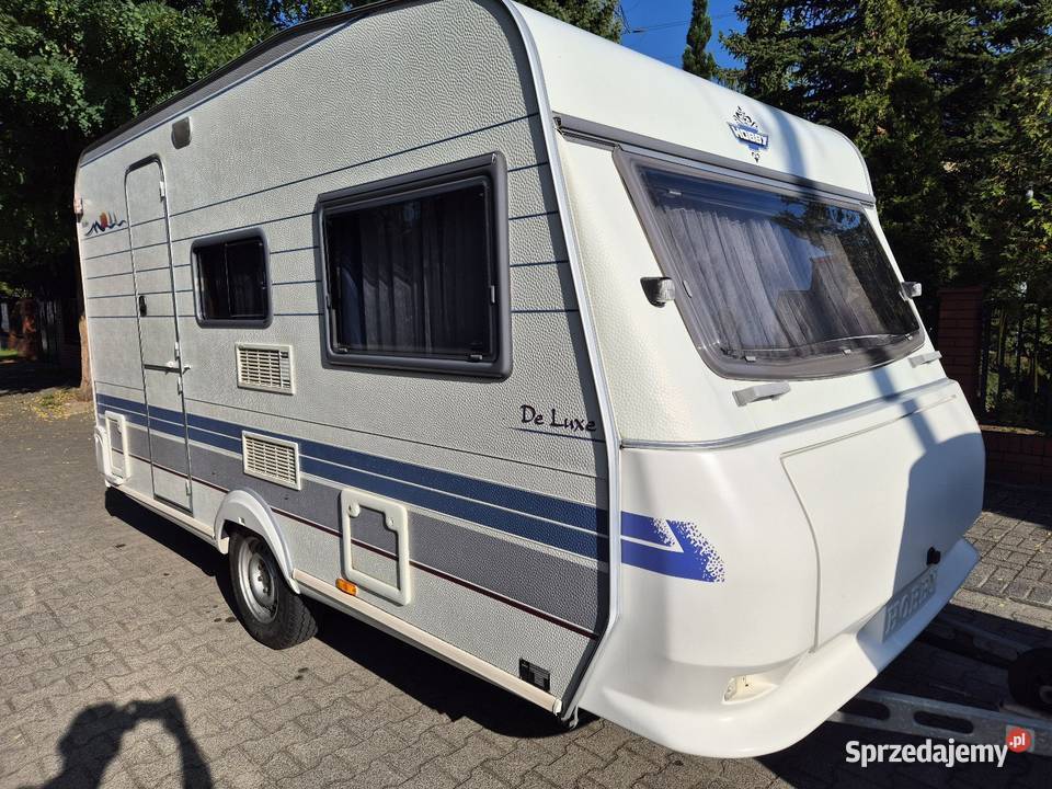 Przyczepa Hobby de Luxe 400 Kempingowe Poznań sprzedam