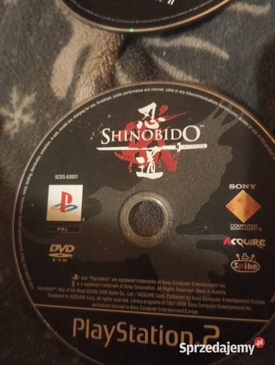 Gra SHINOBIDO PlayStation 2 Wilanów