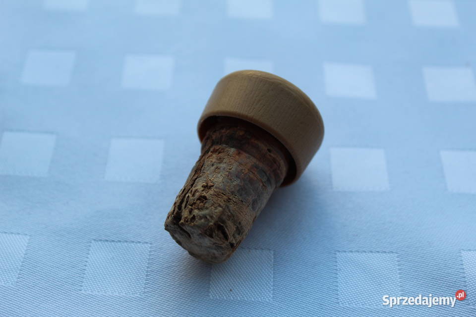 Malaga Z Korkiem Ozdobna Wazon Butelka Szklana Bielsko-Biała