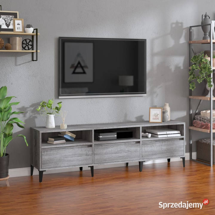 Szafka pod TV szary dąb sonoma 150x30x445 Warszawa