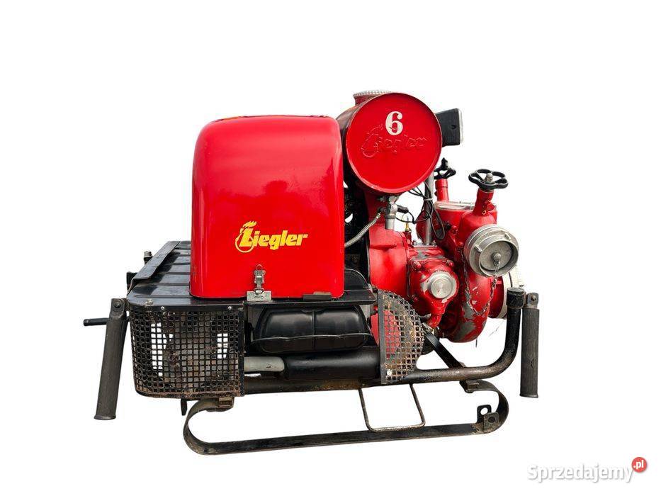 Motopompa Ziegler FP 88 1974 Silnik Volkswagen Tuliszków
