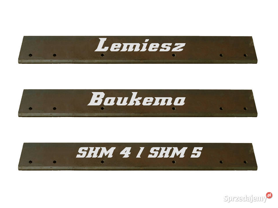 Lemiesze równiarka BAUKEMA SHM4 SHM5 SHM3 łódzkie Konstantynów Łódzki
