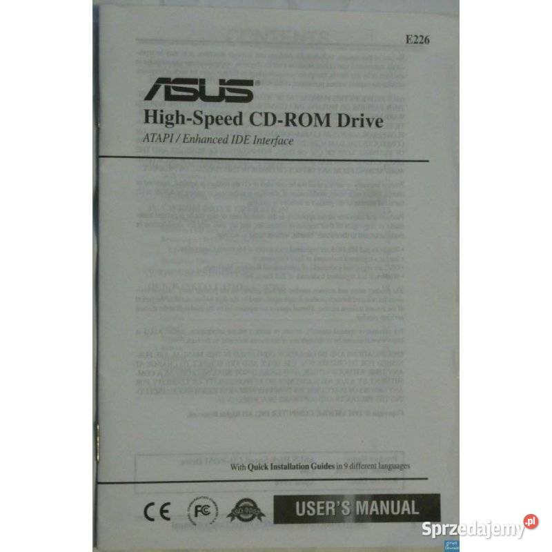 Asus Instrukcje obsługi Radom