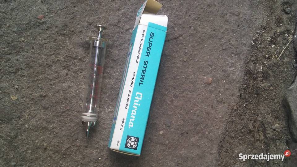 Szczykawka szklana 5 ml nowa Szkaradowo