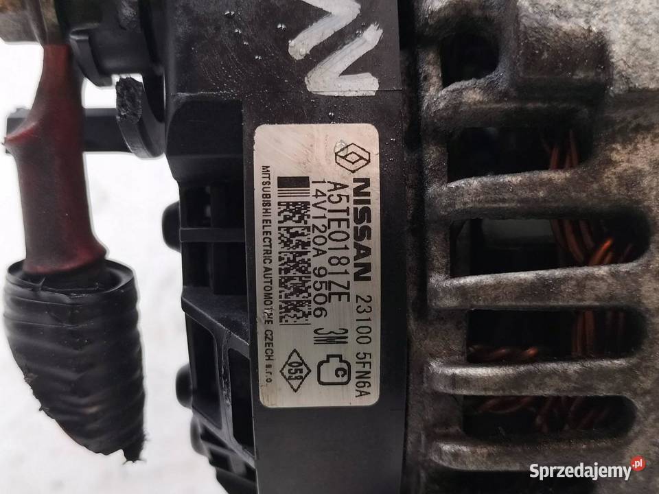 ALTERNATOR A5TE0181ZE 16 SCE Dacia Duster II