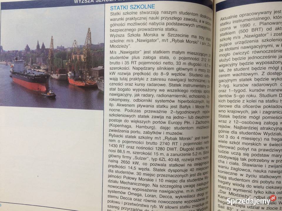 3256 Wyższa Szkoła Morska WSM Antykwariat Szczecin