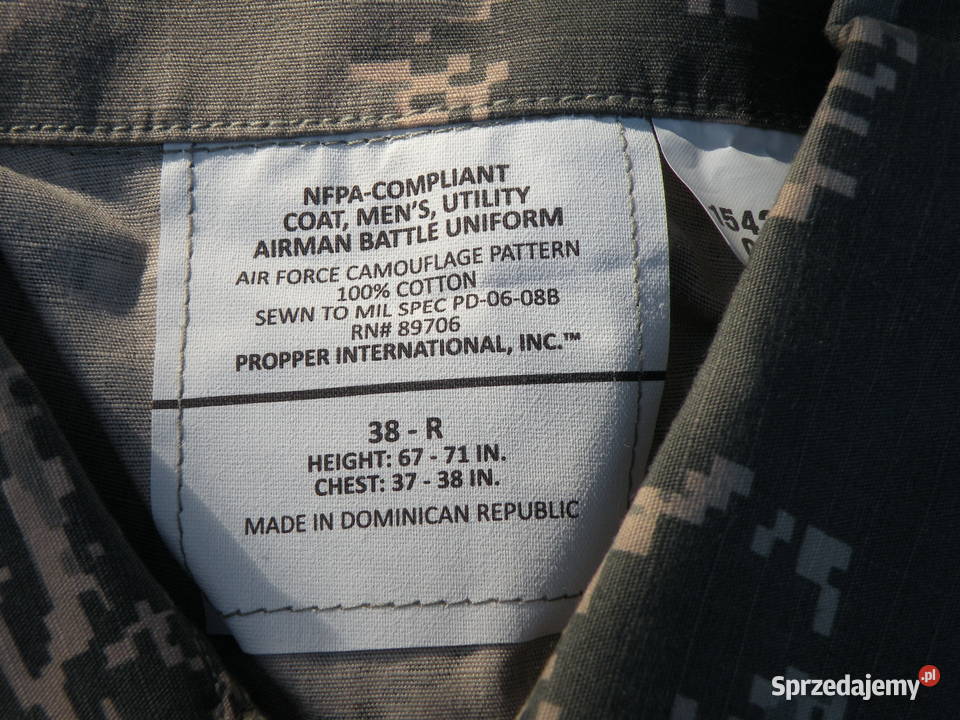 Bluza ABU tiger stripes 38R cotton Wrocław